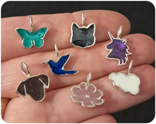 925 sterling silver pendant charms