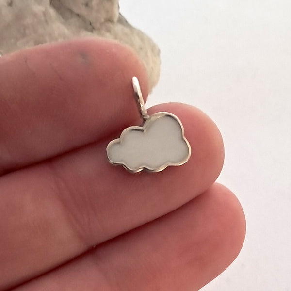925 sterling silver cloud pendant