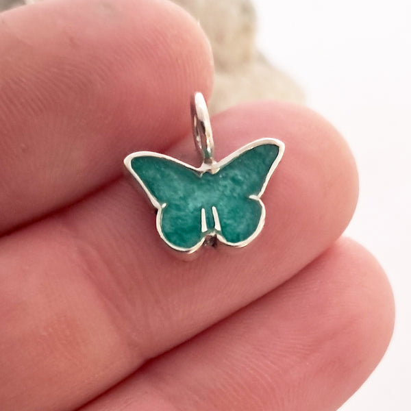 925 sterling silver butterfly necklace pendant