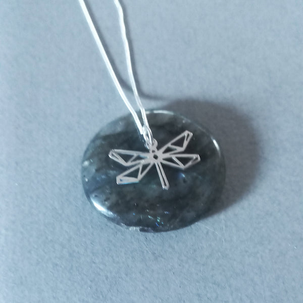 Dragonfly Origami Pendant