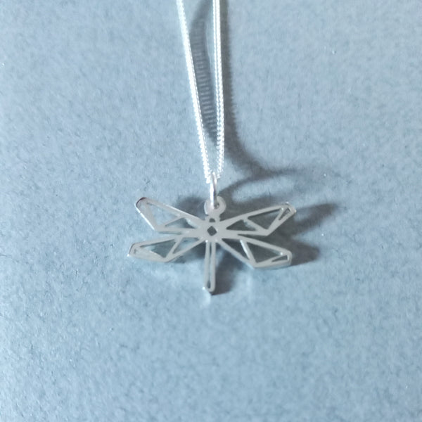 Dragonfly Origami Pendant