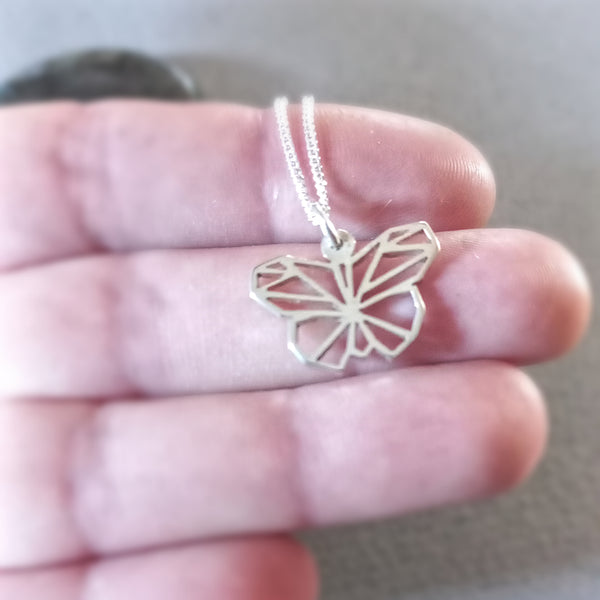 Butterfly Origami Pendant