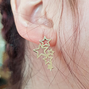 Star Galaxy Stud Earrings