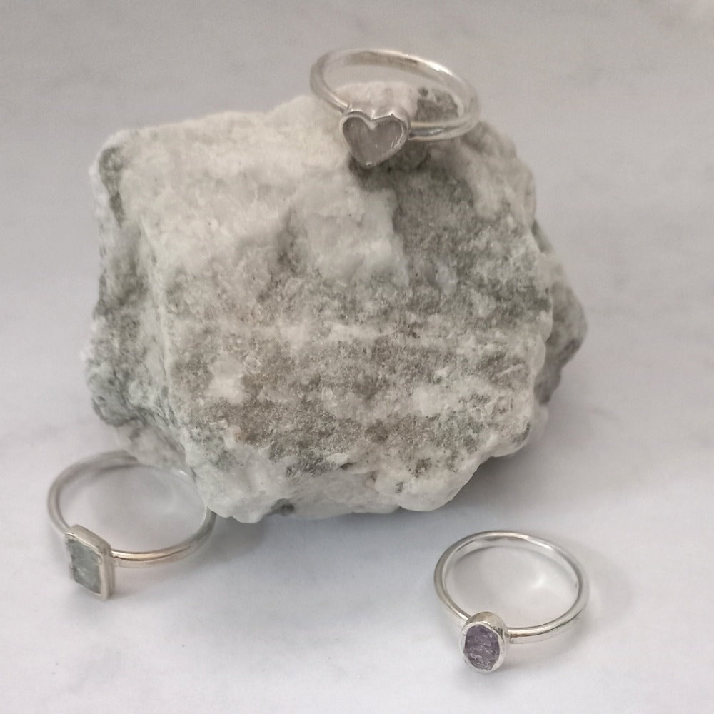 Shattered Gemstone Ring