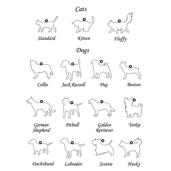 Pet Silhouette Pendant / Charm