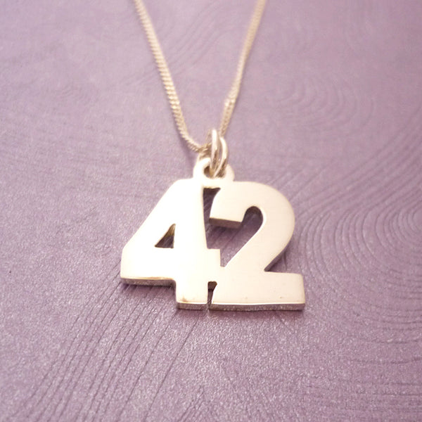 The Answer to Life, the Universe and Everything Handmade Pendant