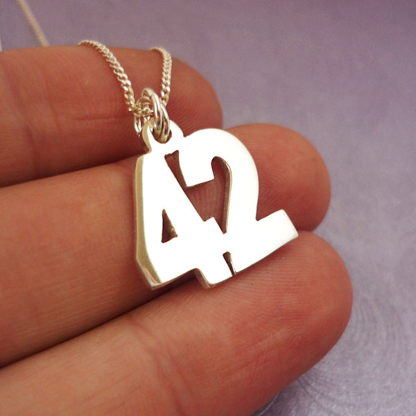 The Answer to Life, the Universe and Everything Handmade Pendant
