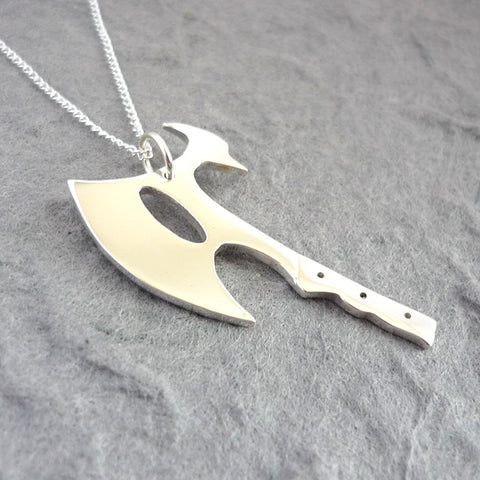 River's Reaver Blade Sterling Silver Handmade Pendant