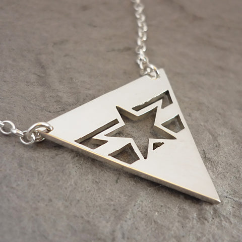 Sterling silver handmade Browncoats symbol Pendant