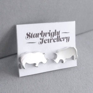 Rhino Stud Earrings