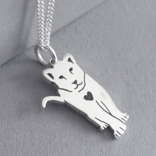 Lion Cub Pendant on Chain
