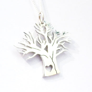 Baobab Tree Pendant on Chain